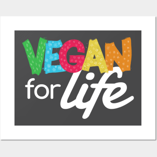 Vegan For Life Posters and Art